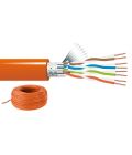 Cat. 7<sub>A</sub> installation cable, 100 m, S/FTP, multiple shielding