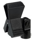Spring-loaded microphone clamp