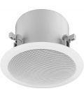 Active 2-way flush-mount ceiling speaker with integrated Dante<sup>®</sup> module