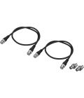 BNC antenna cable, 2 x 3 m