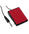 Momentary action foot pedal