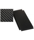Speaker wedge moulded foam sheets, 40 mm, 100 x 50 cm