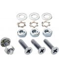 Set of mounting screws